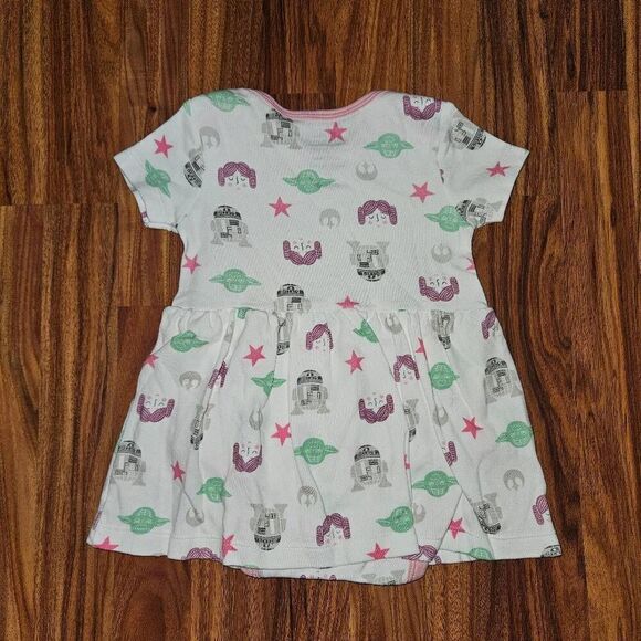 5 For $25 Star Wars Amazon Essentials Dress With Bodysuit Baby Size 24 Months - Picture 5 of 5